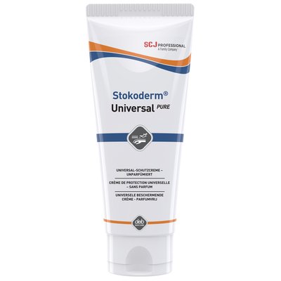 Handcrème SCJ Stokoderm Universal Pure parfumvrij 100ml