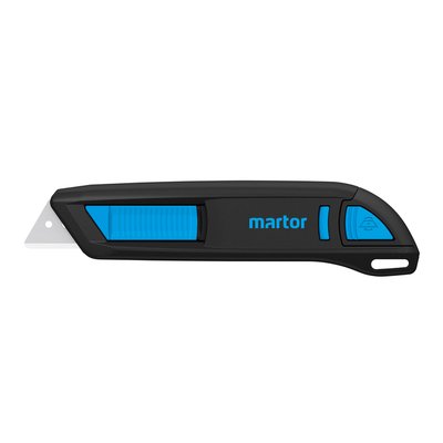 Veiligheidsmes Martor Secunorm 300 trapezium 19mm zwart