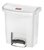 Pedaalemmer Rubbermaid Slim Jim Step-On 15liter wit