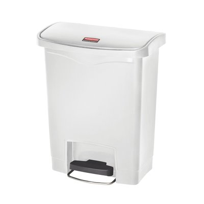 Pedaalemmer Rubbermaid Slim Jim Step-On 30liter wit
