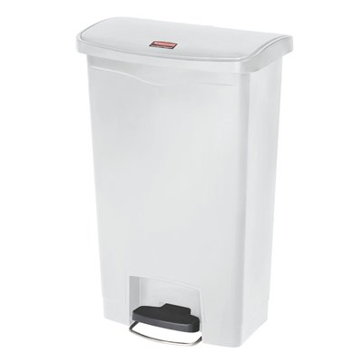 Pedaalemmer Rubbermaid Slim Jim Step-On 50liter wit