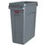 Collecteur Rubbermaid Slim Jim Vented avec conduits d'aération 60L gris