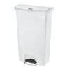 Pedaalemmer Rubbermaid Slim Jim Step-On 68liter wit foto