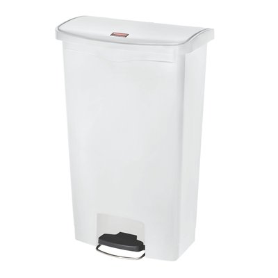 Pedaalemmer Rubbermaid Slim Jim Step-On 68liter wit