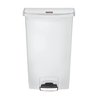 Pedaalemmer Rubbermaid Slim Jim Step-On 68liter wit foto