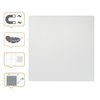 Whiteboard Nobo frameloos modulair 45x45cm foto
