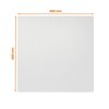 Whiteboard Nobo frameloos modulair 45x45cm foto