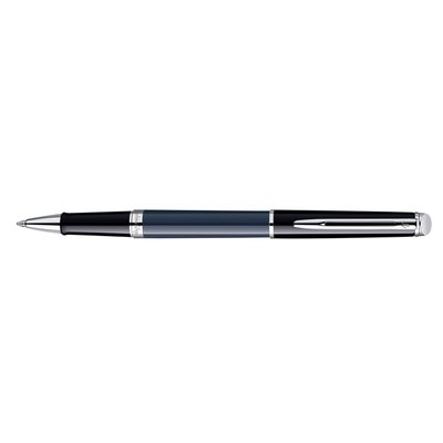 Rollerpen Waterman Hémisphère Colour Blocking black en blue CT fijn