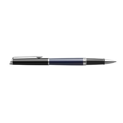 Rollerpen Waterman Hémisphère Colour Blocking black en blue CT fijn