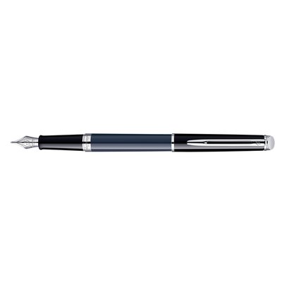 Vulpen Waterman Hémisphère Colour Blocking black en blue CT fijn