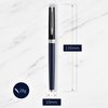 Vulpen Waterman Hémisphère Colour Blocking black en blue CT fijn foto