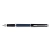 Vulpen Waterman Hémisphère Colour Blocking black en blue CT medium foto