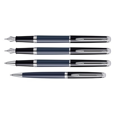 Vulpen Waterman Hémisphère Colour Blocking black en blue CT medium