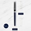 Vulpen Waterman Hémisphère Colour Blocking black en blue CT medium foto