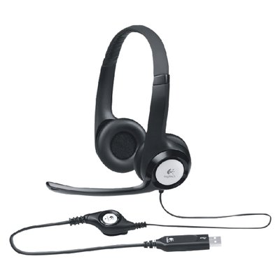 Headset Logitech H390 zwart