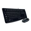 Clavier Logitech K120 QWERTY + souris USB noir Photo