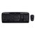 Clavier + souris Logitech MK330 QWERTY noir