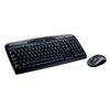 Clavier + souris Logitech MK330 QWERTY noir Photo
