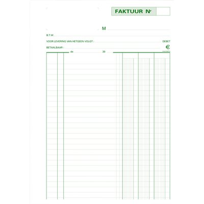 Facturenboek Exacompta Manifold dupli 50vel Nl