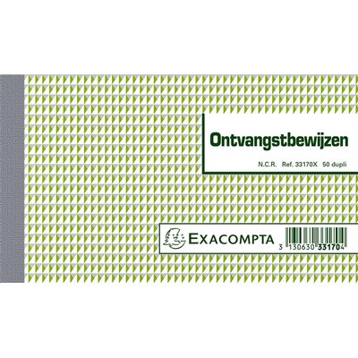 Ontvangstbewijzen Exacompta Manifold dupli 50vel Nl