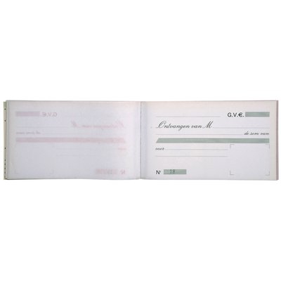 Ontvangstbewijzen Exacompta Manifold dupli 50vel Nl