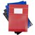Schrift SOHO Basic A4 ruit 5x5mm 80 pagina's 60gr assorti 5 stuks