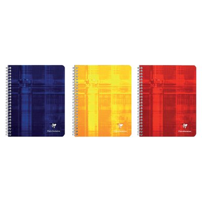 Cahier Clairefontaine A4 ligné 100 pages 90g assorti
