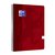 Spiraalblok Oxford Touch A4 lijn 140 pagina's 80gr rood