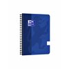 Cahier à spirale Oxford Touch A5 ligné 140 pages 80g bleu Photo