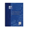 Cahier de musique Oxford A4+ 4 perforations 100 pages 80g bleu Photo