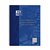 Cahier de musique Oxford A4+ 4 perforations 100 pages 80g bleu