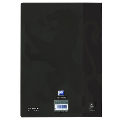 Cahier Oxford School A4 ligné 72 pages 80g assorti 3 pièces