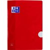 Cahier Oxford School A4 carreau 5x5mm 72 pages 80g assorti Photo
