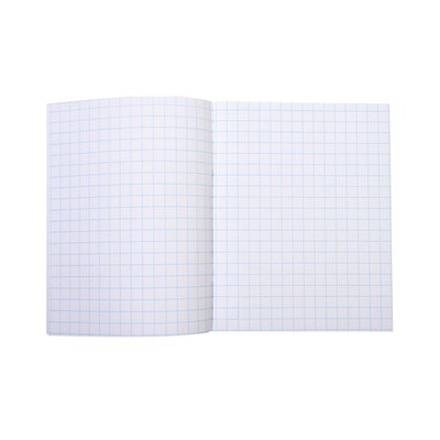 Schrift Qbasic 210x165mm ruit 10mm 80blz 70gr assorti