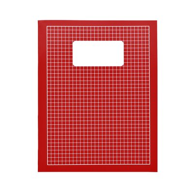 Schrift Qbasic 210x165mm ruit 5mm 80blz 70gr assorti