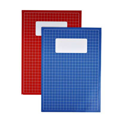 Schrift Qbasic A4 ruit 10mm 80blz 70gr assorti