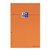 Bloc de cours Oxford Everyday A4+ ligné 4 perf 160 pages 80g orange