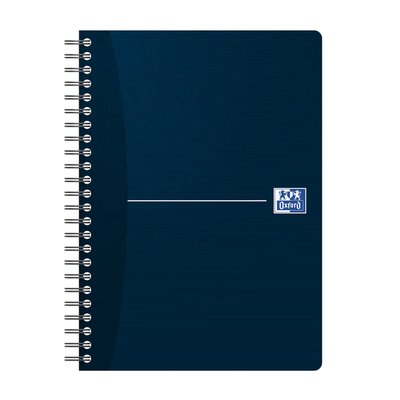 Bloc à spirale Oxford Essentials A5 ligné 180 pages 80g assorti