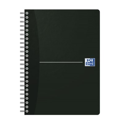 Bloc à spirale Oxford Essentials A5 ligné 180 pages 80g assorti