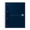 Collegeblok Oxford Office Essentials A4+ lijn 4-gaats 180 pagina's 80gr assorti foto