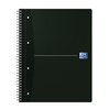 Collegeblok Oxford Office Essentials A4+ lijn 4-gaats 180 pagina's 80gr assorti foto