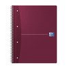 Collegeblok Oxford Office Essentials A4+ lijn 4-gaats 180 pagina's 80gr assorti foto