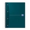 Collegeblok Oxford Office Essentials A4+ lijn 4-gaats 180 pagina's 80gr assorti foto