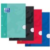 Bloc de cours Oxford School A4 ligné 2 perf 200 pages 80g assorti Photo