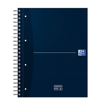 Cahier de notes Oxford Essentials European A4+ 4 trous 120 pages assorti
