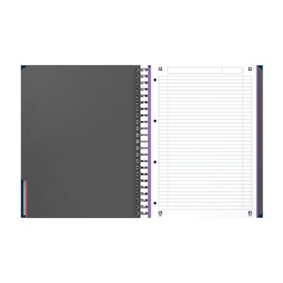 Cahier de notes Oxford Essentials European A4+ 4 trous 120 pages assorti