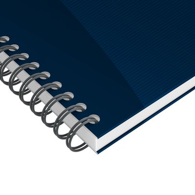 Carnet d’adresses Oxford Essentials A5 72 feuilles double spirale assorti