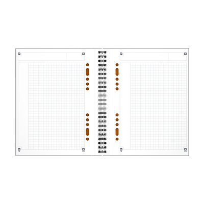 Spiraalblok Oxford International Notebook A5+ ruit 160 pagina's