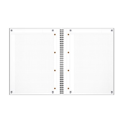 Spiraalblok Oxford International Notebook A4+ ruit 5mm
