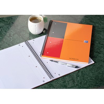 Cahier à spirale Oxford International Notebook A4+ ligné 160 pages